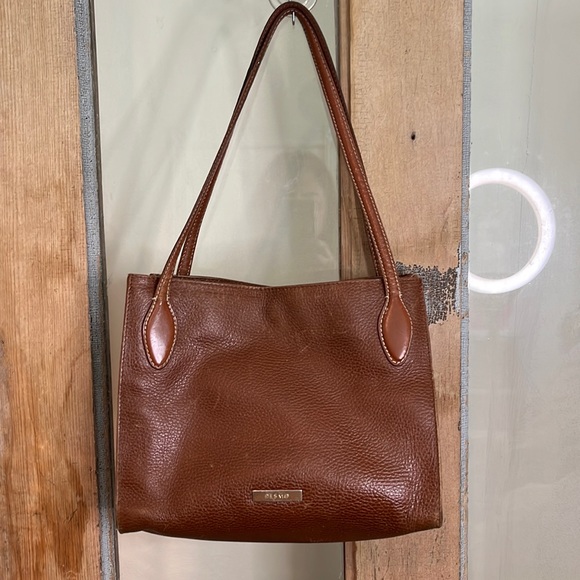 desmo Bags Vintage Desmo Italian Leather Bag Tan Brown Shoulder Bag